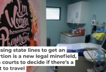 An examination room at a Jacksonville abortion clinic in April 2024, shortly before Florida’s six-week abortion ban went into effect. Joe Raedle/Getty Images